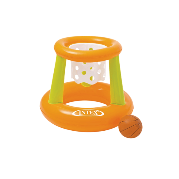 Uppblåsbart basketspel för INTEX simbassäng - Mått 67x65 cm - Pojke och flicka - Från 3 år