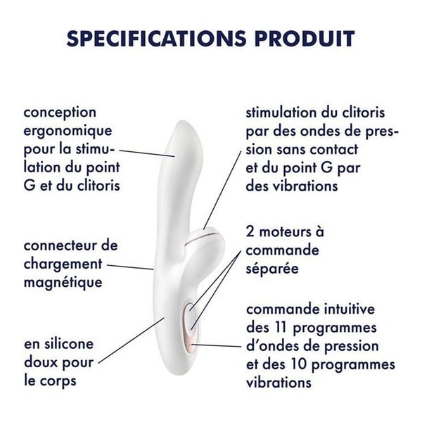 Vibromassör - Satisfyer G Spot Pro +