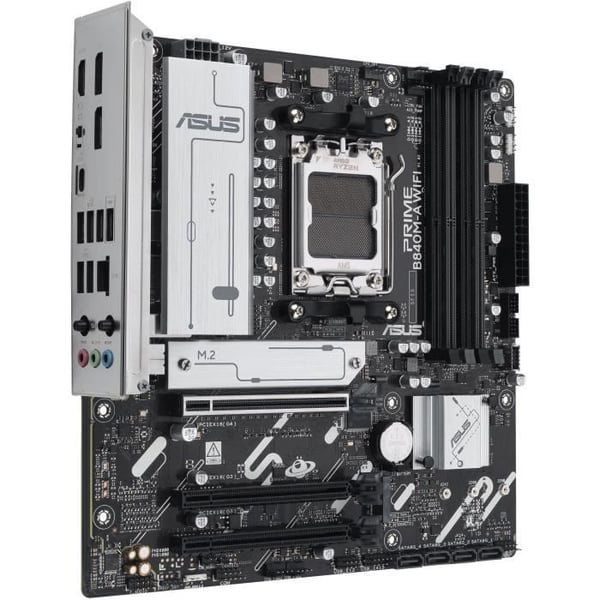 Moderkort - ASUS - PRIME B840M-A WIFI - AMD B840 - AM5 micro ATX-slot