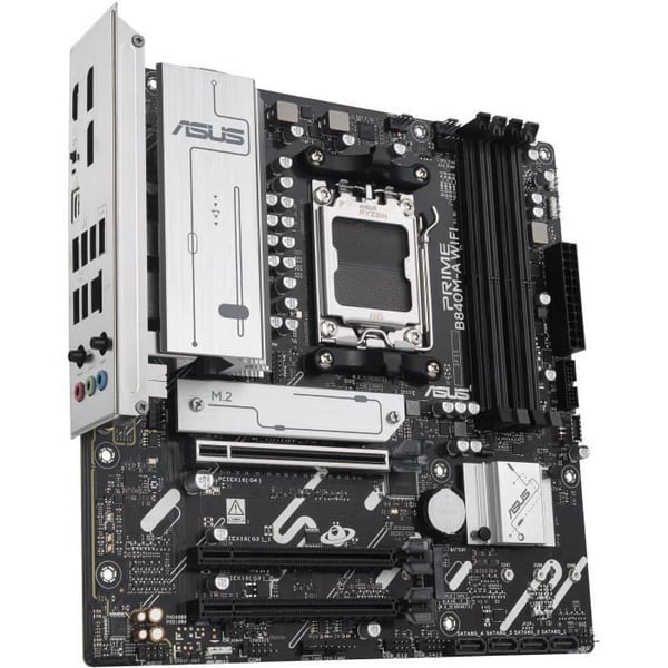 Moderkort - ASUS - PRIME B840M-A WIFI - AMD B840 - AM5 micro ATX-slot