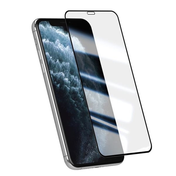 Skärmskydd - AVIZAR - iPhone 11 Pro Max - Härdat glas - Rep-resistant - 3D-bearbetad