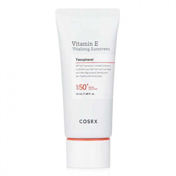Solcreme - COSRX - Vitamin E Vitalizing Solcreme - SPF 50+ - Ikke fedtet - 50 ml Solcreme - COSRX - Vitamin E Vitalizing Solcreme - SPF 50+ - Ikke fedtet - 50 ml
