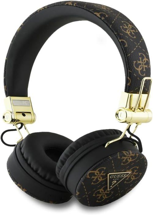 Bluetooth hörlurar On-Ear - Guess - GUBH70E4PTMK - Svart - ENC - Lång batteritid