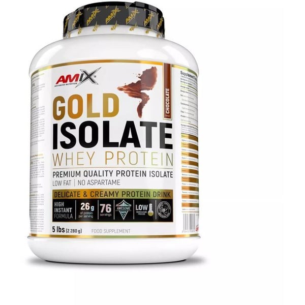 Amix Nutrition Gold Whey Protein Isolate 2280g, Choklad