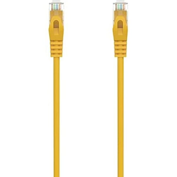 Nätverkskabel - AISENS - A145-0566 - RJ45 - UTP - 1M - CAT.6A LSZH - Gul