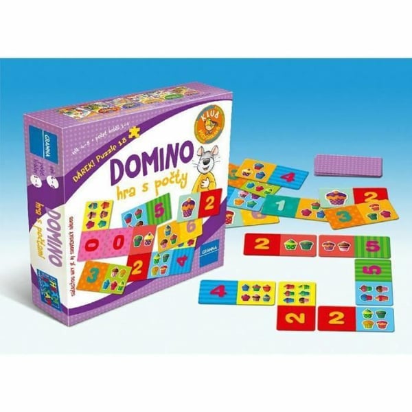 Dominoer - Grannies Dominoer - Färgglada - 4 år och uppåt - 1-4 spelare