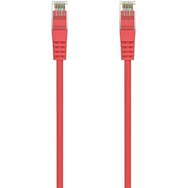 Nätverkskabel - AISENS - A145-0556 - RJ45 - 25 cm - CAT.6A - LSZH - Röd