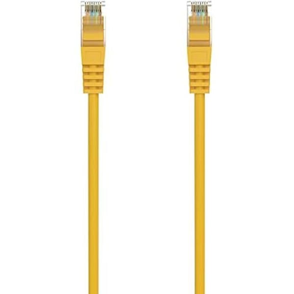 Nätverkskabel - AISENS - A145-0566 - RJ45 - UTP - 1M - CAT.6A LSZH - Gul
