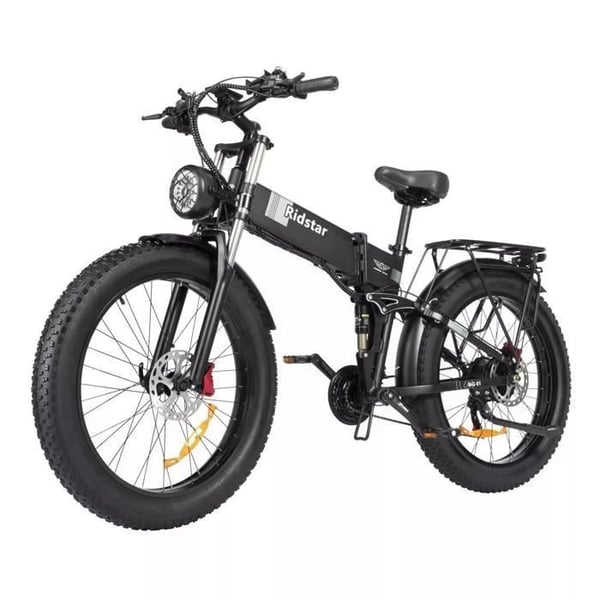 Fällbar elfordon Ridstar H26PRO-1800W-23Ah -48V -59KM/H Olja broms