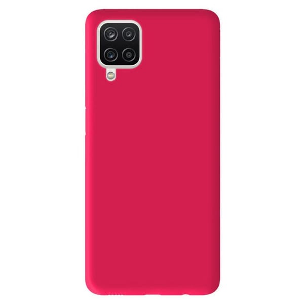Rosa svag silikonfodral - Kompatibel med Samsung Galaxy A12 5G