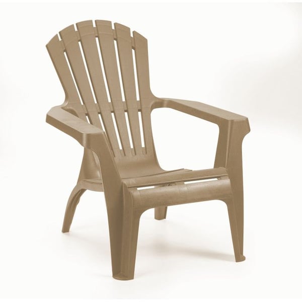 Adirondack-fåtölj i polypropylen Wilsa Garden - Taupe - 1 Adirondack-fåtölj