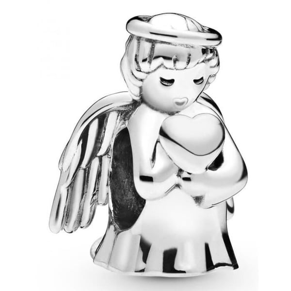 Charm - Pandora - Angel of Love - 925 Silver - Kompatibel med Moments armband - Blandat