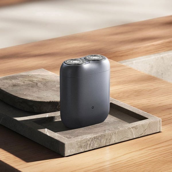 XIAOMI S200 Partakone Harmaa - Sähkökäyttöinen partakone - Vesitiivis ja huuhdeltava - Type-C-lataus - Kompakti muoto