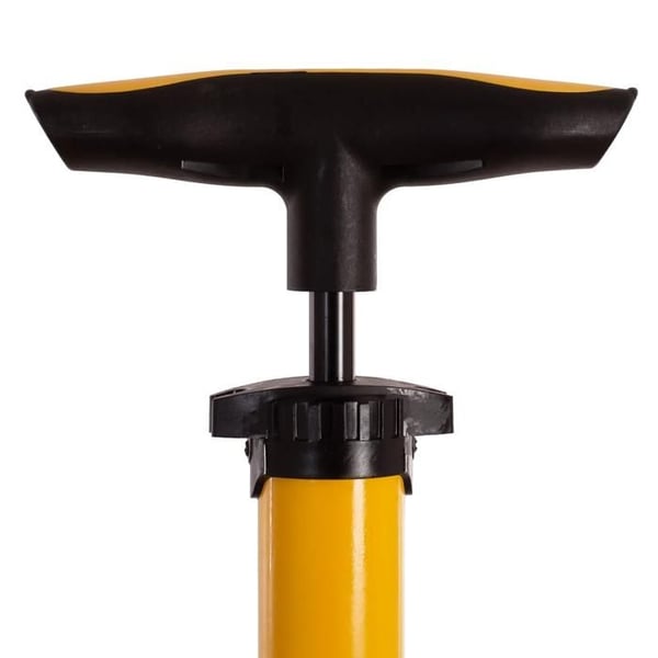 Fotpump - SOFTEE - Softee Zoom - orange/svart - Höjd 53,5 cm - Bas 16 x 4 cm