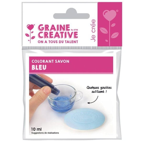 Graine Créative - Flytande färgämne för tvål Blå 10 ml