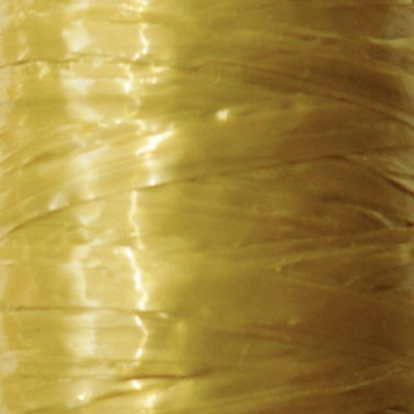 Graine Créative - Syntetisk raffia Gammal guld 40 g