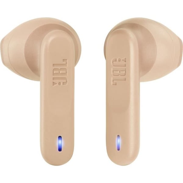 Trådlösa hörlurar JBL Wave Flex - Bluetooth 5.2 - Djup basljud - IP54 - 32h batteritid - Beige