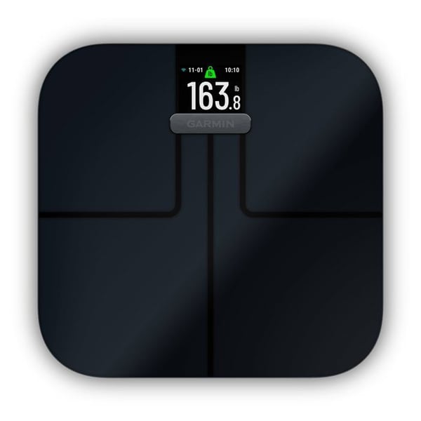 Ansluten våg - GARMIN - Index S2 Smart Scale - Intl - Svart - 1 paket