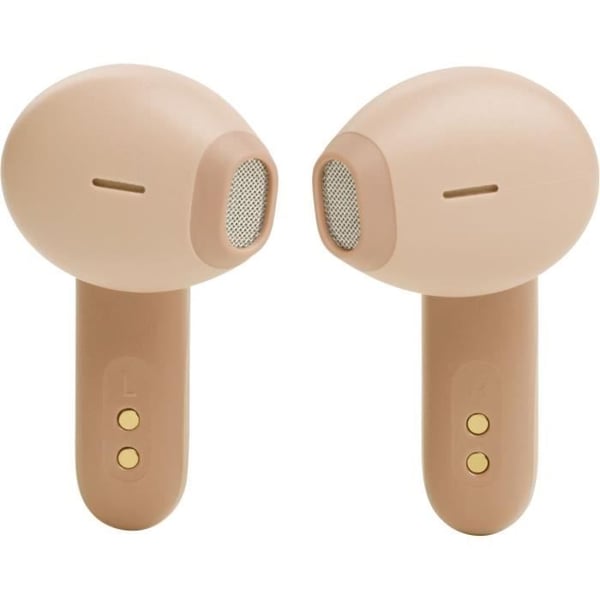 Trådlösa hörlurar JBL Wave Flex - Bluetooth 5.2 - Djup basljud - IP54 - 32h batteritid - Beige