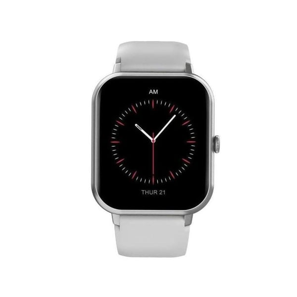 Smartwatch Cool Forest Silikongrey - Bluetooth-samtal - Vibrationsalarm - Spårningsdata