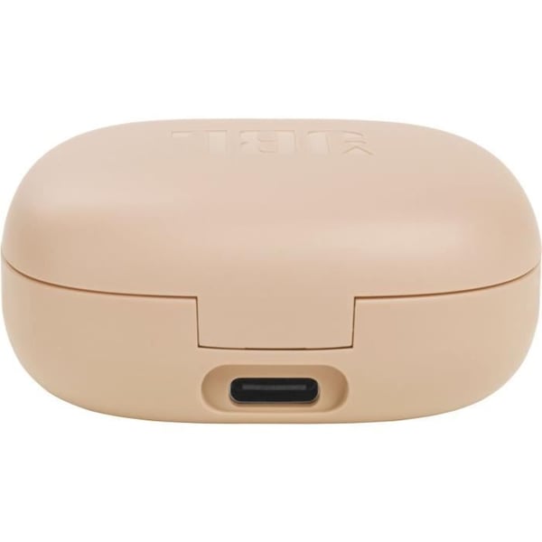 Trådlösa hörlurar JBL Wave Flex - Bluetooth 5.2 - Djup basljud - IP54 - 32h batteritid - Beige