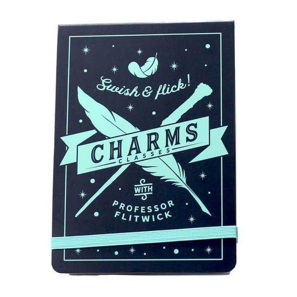 Anteckningsbok - Harry Potter - Pocket - 160 sidor - 13,5x9,5 cm - Elastiskt stängning