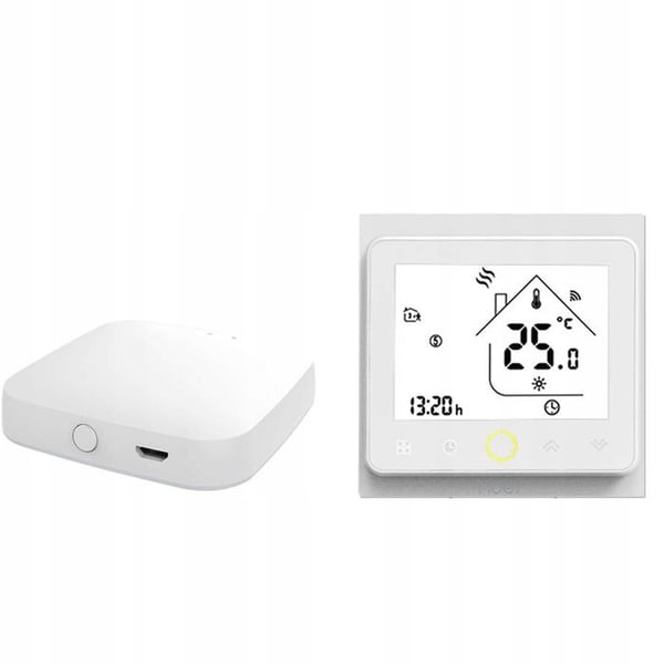 Termostat Zigbee - ARHATREYA - GC 5A - Vatten/Gasuppvärmning - LCD-skärm - Programmerbar