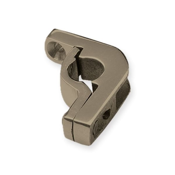 Krokmästarpen 33 x 10 x 30 mm brunt mässing 9 mm diameter Trappräcken Tillbehör Küberit