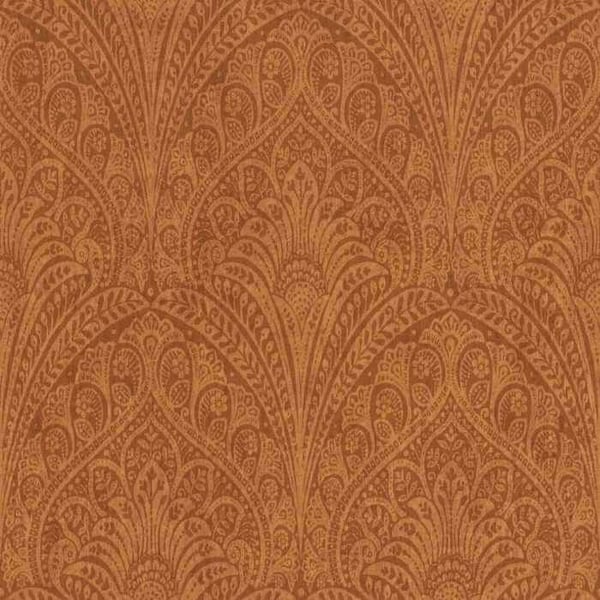 non-woven tapet 746341 barocktapet 53 x 1005 cm Rasch Indisk stil brun orange