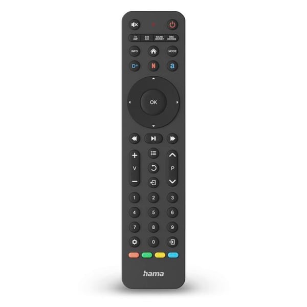 Universell Fjärrkontroll - Hama - 00221055 - 8 Enheter - Lärande Funktion - Streamingknapp