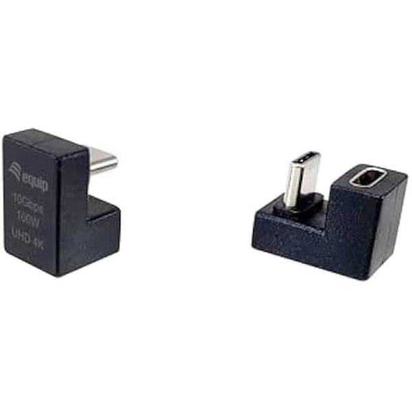 USB-C-adapter - EQUIP - 133476 - 2-pack - 10 Gbit/s - 100 W - Plug and Play