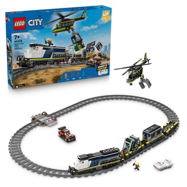 LEGO City 60508 Politiets Togrøveri - Byggesæt fra 7 år - Gave