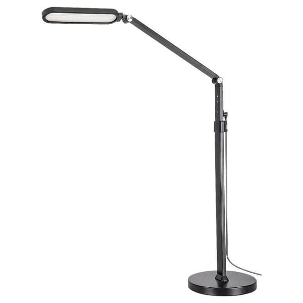 Golvlampa - RABALUX - Modell Black - Svart Metall - LED - 23x62x8,5 cm