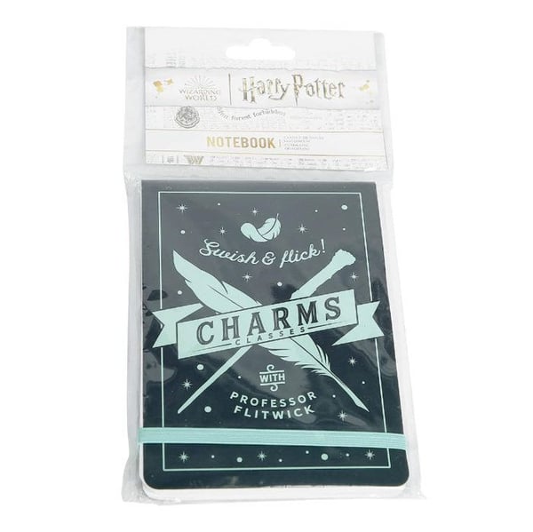 Anteckningsbok - Harry Potter - Pocket - 160 sidor - 13,5x9,5 cm - Elastiskt stängning