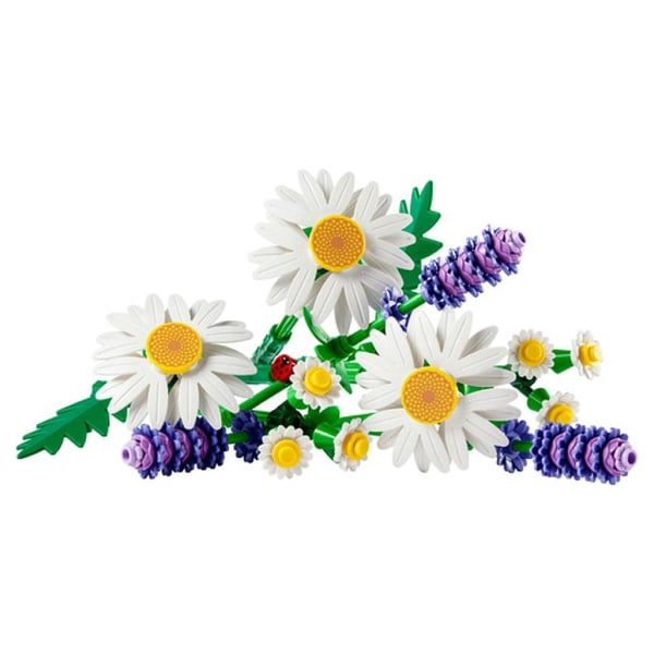 LEGO Botanicals 11508 Margueriter - Konstgjord Bukett Set från 9 år - Färgglada Blommor