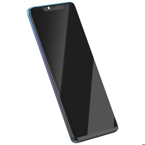 LCD-skärm + Touchglas för Huawei Mate 20 Pro med Blå Ram