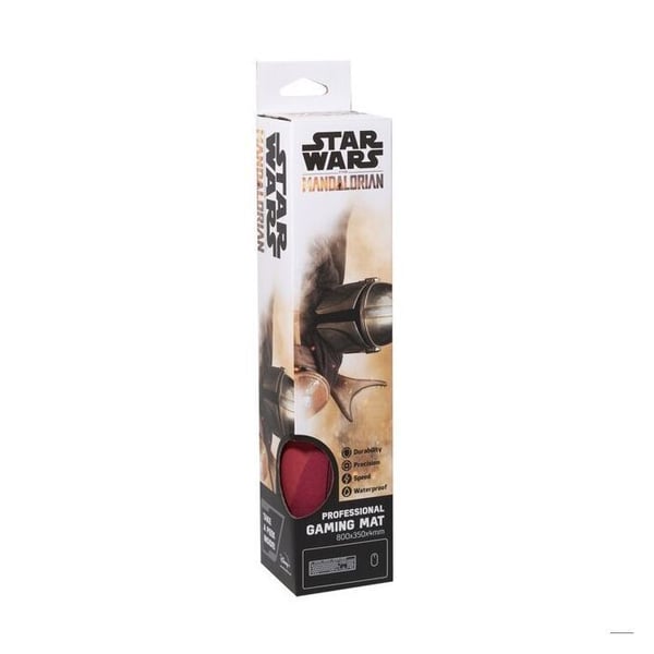 Musmatta - STAR WARS - The Mandalorian - 80x35 cm - Slät yta - Halkfri bas