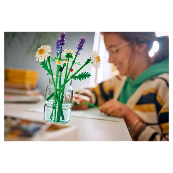 LEGO Botanicals 11508 Margueriter - Konstgjord Bukett Set från 9 år - Färgglada Blommor
