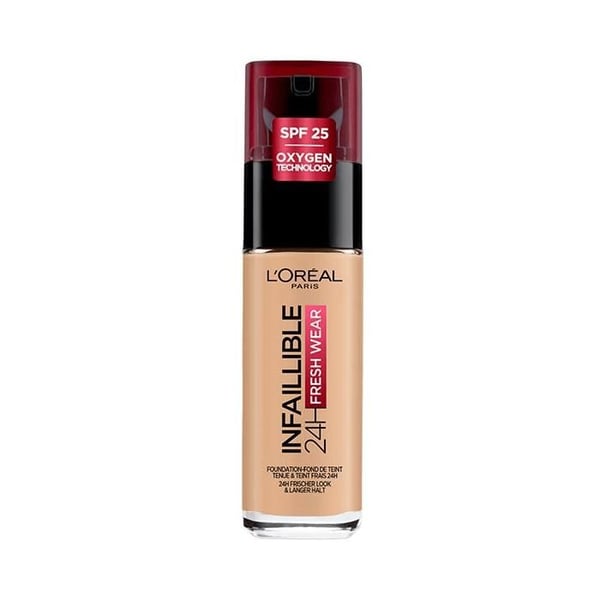 L'OREAL PARIS INFAILLIBLE foundation - Långvarig 32h - Naturligt linne