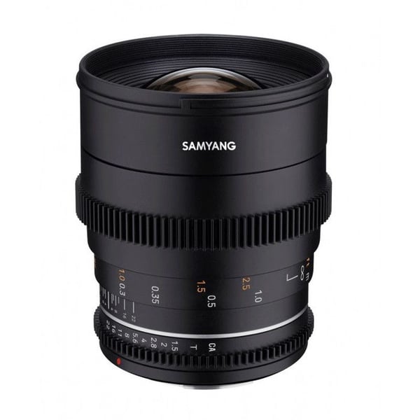 SAMYANG Videolins VDSLR 24mm T1.5 MK2 Kompatibel med Sony E