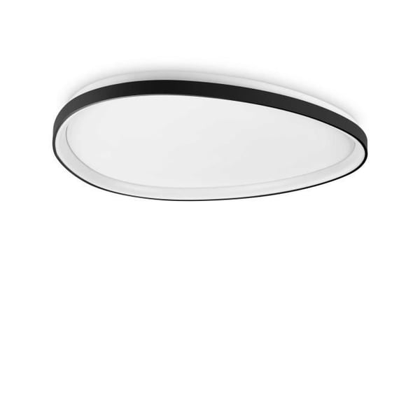 Semi-Plafonnier LED - IDEAL - GEMINI - 81 cm - 5400 Lm - 3000K - Svart