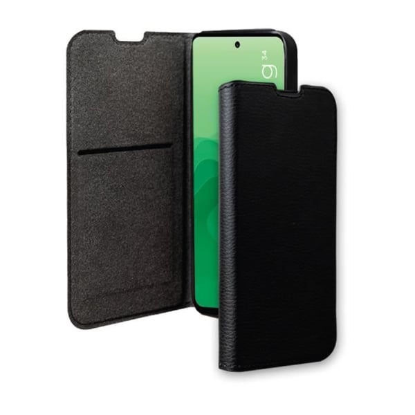 Étui Folio Plånbok - BIGBEN - Moto G34 - Svart - Fällbart Stöd - Fullständig Skydd