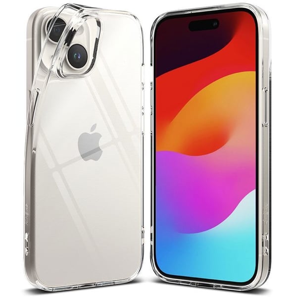 Coque - RINGKE - Air - iPhone 15 - Transparent - Stötskydd - Lätthet