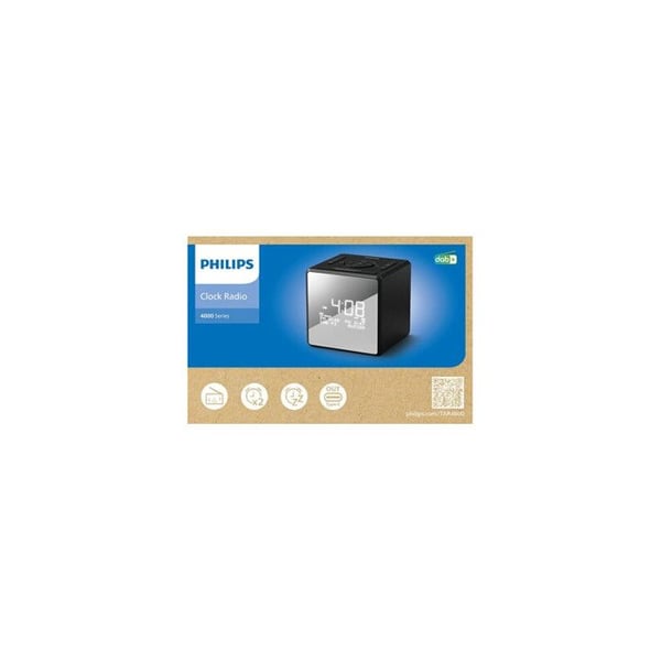 Philips TAR4600 FM DAB ja DAB+ herätysradio Harmaa