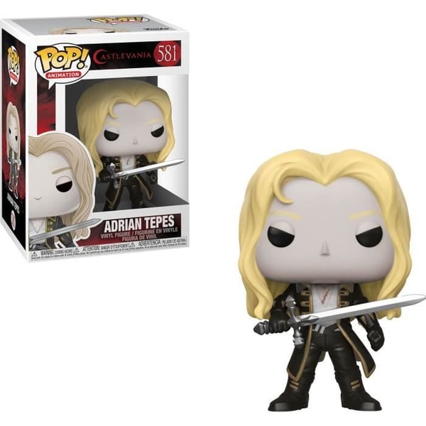 Figurins Funko Pop! Castlevania: Adrian Tepes