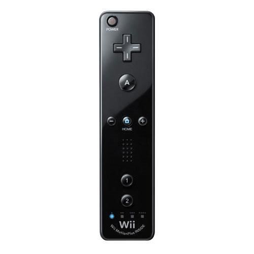 Spelkontroll - Nintendo - Wiimote - Svart - Trådlös - Inbyggd Motion Plus