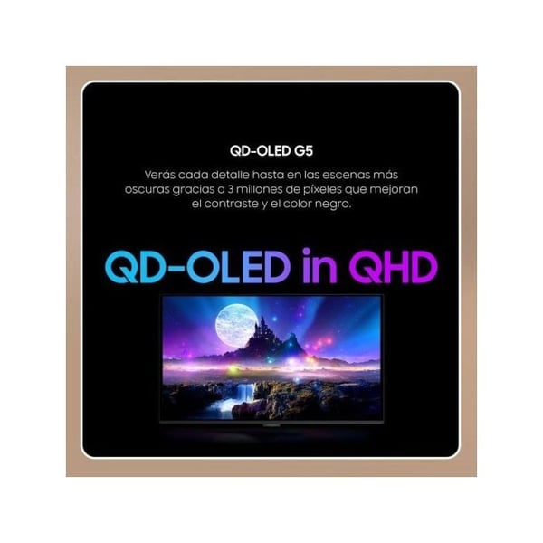 Monitor Samsung Odyssey OLED G5 G50SF 27" QHD 180Hz OLED 0 03 ms FreeSync G-SYNC HDR10