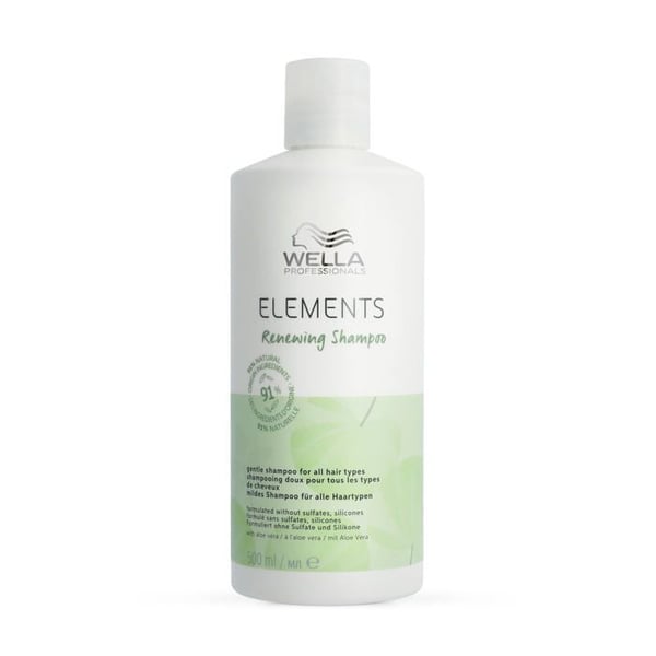 Wella Professionals Elements Sulfat-fri regenererende shampoo til alle hårtyper 500ml