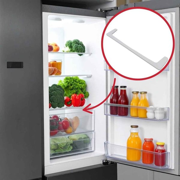Front polar-w profil för kylhylla (146176-10592) - Kyl, frys - INDESIT, ARISTON HOTPOINT (13773)