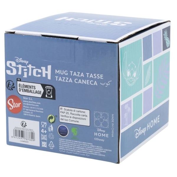 Mugg - Disney - Ananasstygn - Gul - 414 mL - Rund